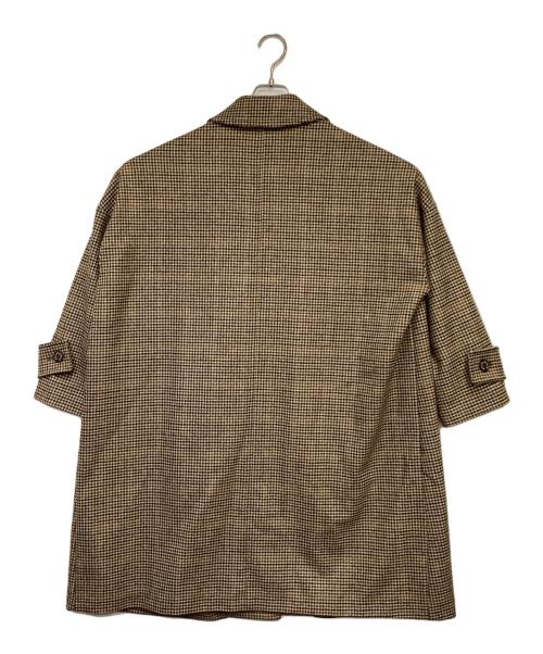 MACKINTOSH（マッキントッシュ）MACKINTOSH (マッキントッシュ) NEW HUMMIE LONG EX（ニュー ハンビー）ウール コート ブラウン サイズ:8の古着・服飾アイテム