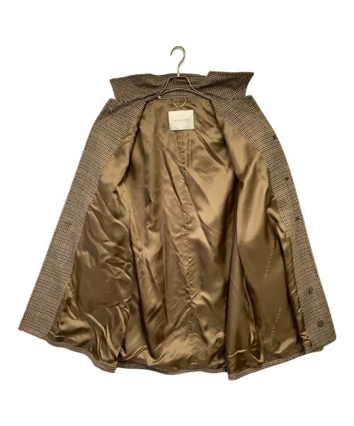 MACKINTOSH（マッキントッシュ）MACKINTOSH (マッキントッシュ) NEW HUMMIE LONG EX（ニュー ハンビー）ウール コート ブラウン サイズ:8の古着・服飾アイテム