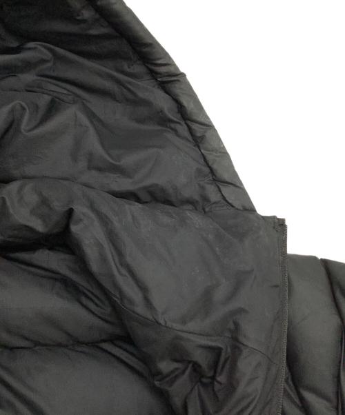 Patagonia（パタゴニア）Patagonia (パタゴニア) ハイロフトダウンセーターフーディー ブラック サイズ:Mの古着・服飾アイテム