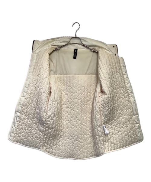 AULA AILA（アウラアイラ）AULA AILA (アウラアイラ) レイヤードブルゾン アイボリーの古着・服飾アイテム