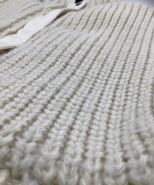 AULA AILA（アウラアイラ）AULA AILA (アウラアイラ) レイヤードブルゾン アイボリーの古着・服飾アイテム