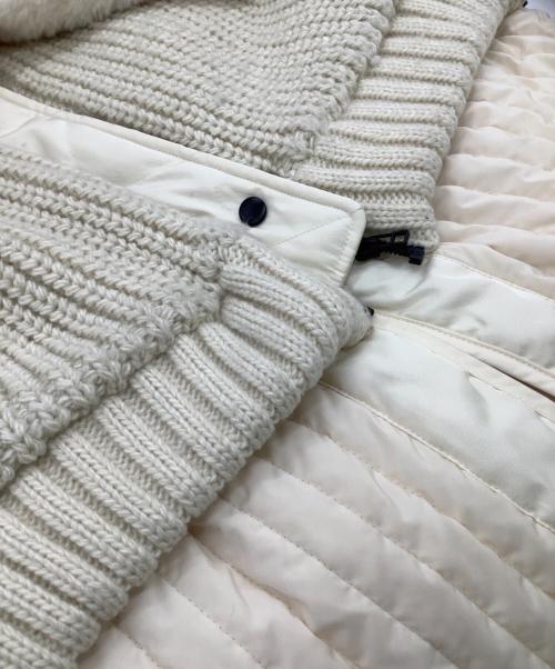 AULA AILA（アウラアイラ）AULA AILA (アウラアイラ) レイヤードブルゾン アイボリーの古着・服飾アイテム