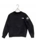 THE NORTH FACE（ザ ノース フェイス）の古着「スクエアロゴ クルー」｜ブラック