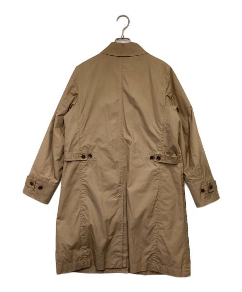 MHL（エムエイチエル）MHL (エムエイチエル) FIVE TOUGH POPLIN COAT ステンカラーコート ベージュ サイズ:Ⅱの古着・服飾アイテム