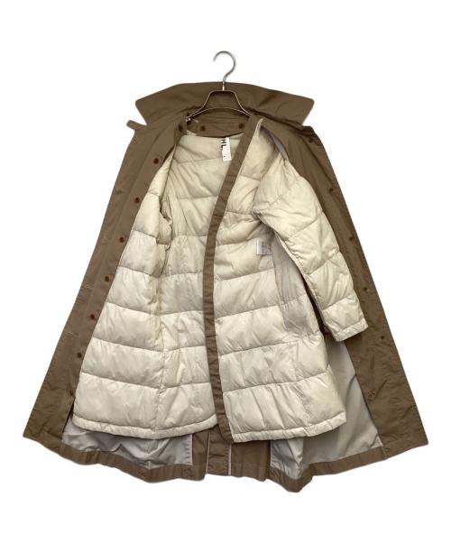 MHL（エムエイチエル）MHL (エムエイチエル) FIVE TOUGH POPLIN COAT ステンカラーコート ベージュ サイズ:Ⅱの古着・服飾アイテム