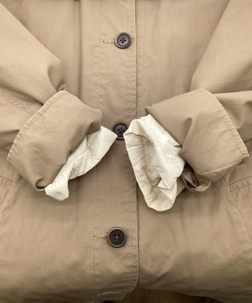 MHL（エムエイチエル）MHL (エムエイチエル) FIVE TOUGH POPLIN COAT ステンカラーコート ベージュ サイズ:Ⅱの古着・服飾アイテム