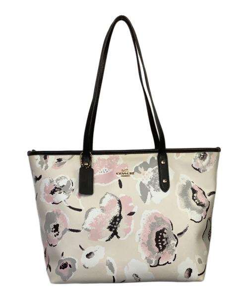 COACH（コーチ）COACH (コーチ) トートバッグ ピンクの古着・服飾アイテム