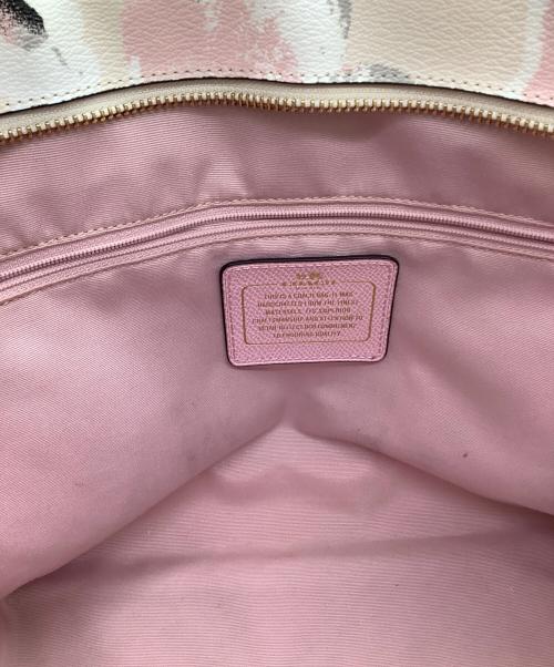 COACH（コーチ）COACH (コーチ) トートバッグ ピンクの古着・服飾アイテム