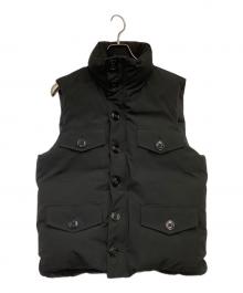 CANADA GOOSE（カナダグース）の古着「MONTREAL VEST（モントリオール ダウンベスト）」｜ブラック