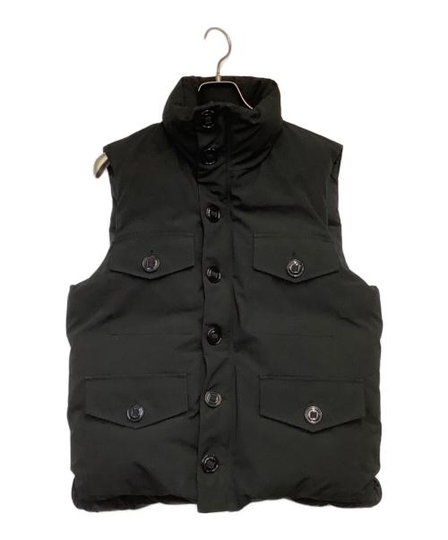 CANADA GOOSE（カナダグース）CANADA GOOSE (カナダグース) MONTREAL VEST（モントリオール ダウンベスト） ブラック サイズ:S/P（CANADA)の古着・服飾アイテム