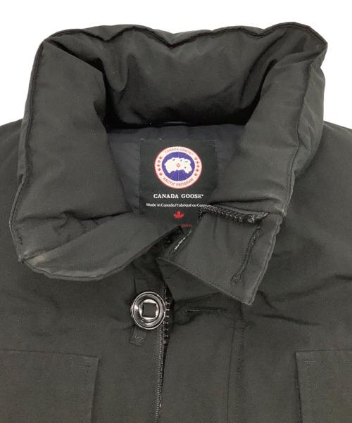 CANADA GOOSE（カナダグース）CANADA GOOSE (カナダグース) MONTREAL VEST（モントリオール ダウンベスト） ブラック サイズ:S/P（CANADA)の古着・服飾アイテム