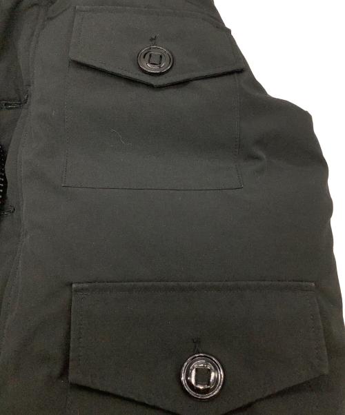 CANADA GOOSE（カナダグース）CANADA GOOSE (カナダグース) MONTREAL VEST（モントリオール ダウンベスト） ブラック サイズ:S/P（CANADA)の古着・服飾アイテム