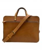 Herzヘルツ）の古着「2wayビジネスバッグ」｜ブラウン