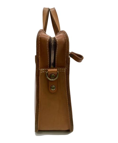 Herz（ヘルツ）Herz (ヘルツ) 2wayビジネスバッグ ブラウンの古着・服飾アイテム