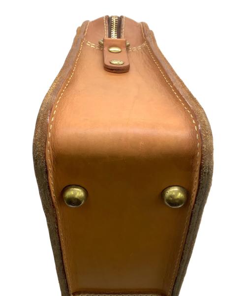 Herz（ヘルツ）Herz (ヘルツ) 2wayビジネスバッグ ブラウンの古着・服飾アイテム