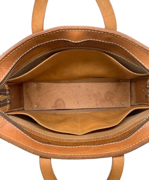 Herz（ヘルツ）Herz (ヘルツ) 2wayビジネスバッグ ブラウンの古着・服飾アイテム