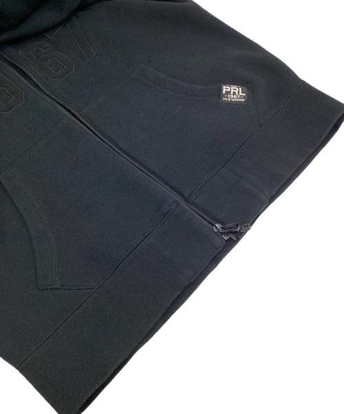 POLO RALPH LAUREN（ポロ・ラルフローレン）POLO RALPH LAUREN (ポロ・ラルフローレン) フルジップパーカー ブラック サイズ:Mの古着・服飾アイテム