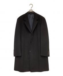 346 BROOKS BROTHERS（346 ブルックスブラザーズ）の古着「チェスターコート」｜ブラック