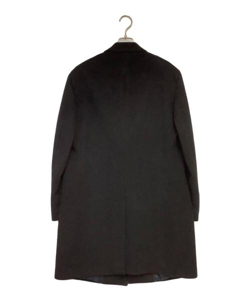 346 BROOKS BROTHERS（346 ブルックスブラザーズ）346 BROOKS BROTHERS (346 ブルックスブラザーズ) チェスターコート ブラック サイズ:US40Sの古着・服飾アイテム