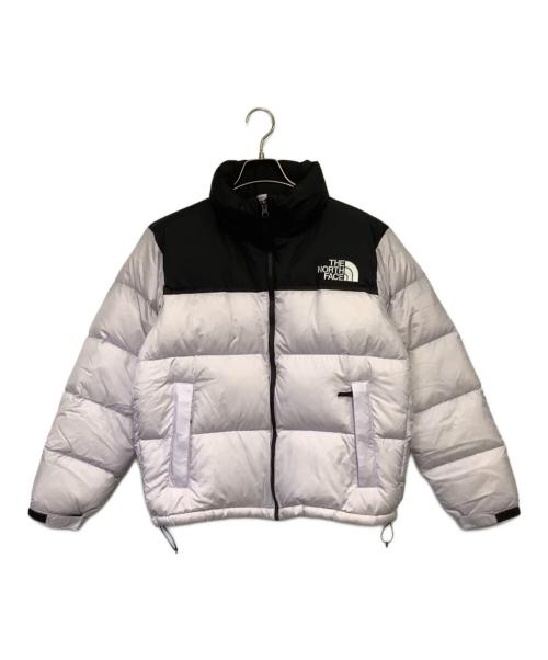 THE NORTH FACE（ザ ノース フェイス）THE NORTH FACE (ザ ノース フェイス) Short Nuptse Jacket（ショートヌプシジャケット） ピンク×ブラック サイズ:XLの古着・服飾アイテム
