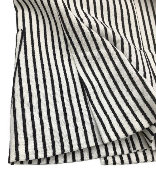 Polo by RalphLauren（ポロ バイ ラルフローレン）Polo by RalphLauren (ポロ バイ ラルフローレン) ダブルジャケット ホワイト×ブラック サイズ:2の古着・服飾アイテム