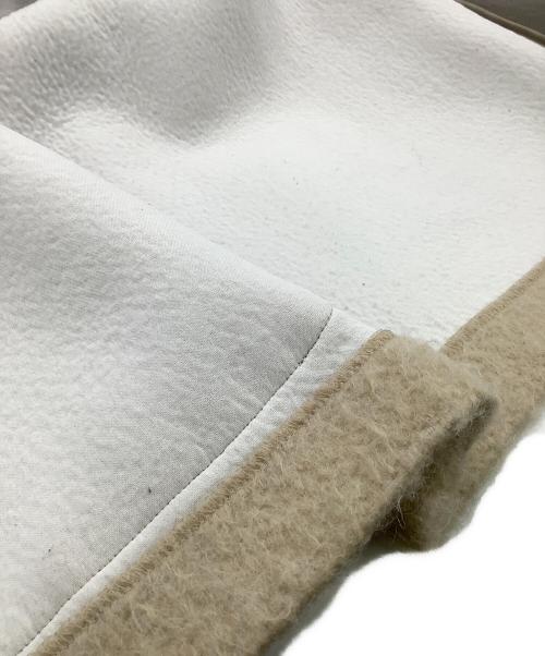 YORI（ヨリ）YORI (ヨリ) ウールモヘアシャギージャケット ベージュ サイズ:Fの古着・服飾アイテム