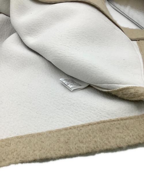 YORI（ヨリ）YORI (ヨリ) ウールモヘアシャギージャケット ベージュ サイズ:Fの古着・服飾アイテム