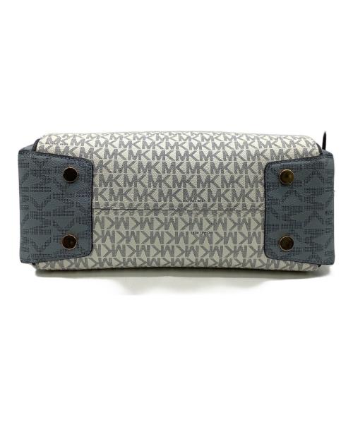 MICHAEL KORS（マイケル・コース）MICHAEL KORS (マイケル・コース) サッチェル 2WAYバッグ ブルーの古着・服飾アイテム