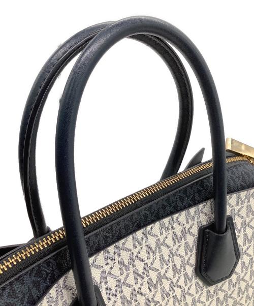 MICHAEL KORS（マイケル・コース）MICHAEL KORS (マイケル・コース) サッチェル 2WAYバッグ ブルーの古着・服飾アイテム