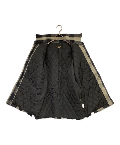 WESTRIDE CYCLE TOGS（ウエストライド サイクルトグズ）WESTRIDE CYCLE TOGS (ウエストライド サイクルトグズ) チェック柄ジャケット ネイビー×ベージュ サイズ:38の古着・服飾アイテム