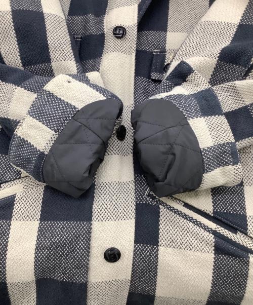 WESTRIDE CYCLE TOGS（ウエストライド サイクルトグズ）WESTRIDE CYCLE TOGS (ウエストライド サイクルトグズ) チェック柄ジャケット ネイビー×ベージュ サイズ:38の古着・服飾アイテム