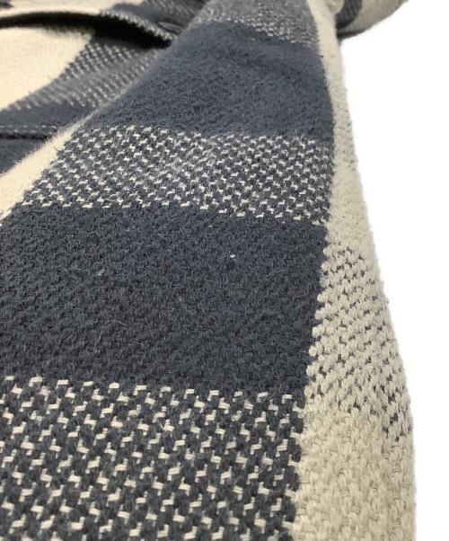 WESTRIDE CYCLE TOGS（ウエストライド サイクルトグズ）WESTRIDE CYCLE TOGS (ウエストライド サイクルトグズ) チェック柄ジャケット ネイビー×ベージュ サイズ:38の古着・服飾アイテム