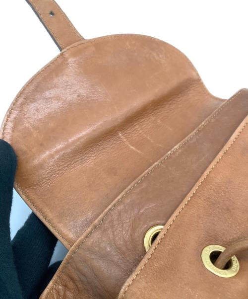 GUCCI（グッチ）GUCCI (グッチ) バンブー リュック ブラウンの古着・服飾アイテム