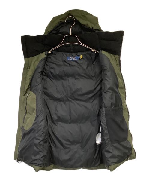 POLO RALPH LAUREN（ポロ・ラルフローレン）POLO RALPH LAUREN (ポロ・ラルフローレン) ダウンベスト カーキ サイズ:Sの古着・服飾アイテム