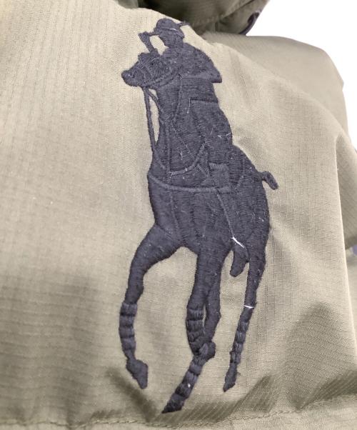 POLO RALPH LAUREN（ポロ・ラルフローレン）POLO RALPH LAUREN (ポロ・ラルフローレン) ダウンベスト カーキ サイズ:Sの古着・服飾アイテム