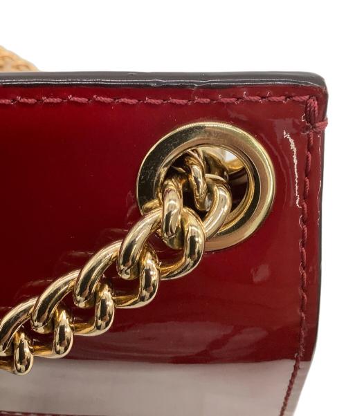 MICHAEL KORS（マイケル・コース）MICHAEL KORS (マイケル・コース) チェーンショルダーバッグ レッドの古着・服飾アイテム