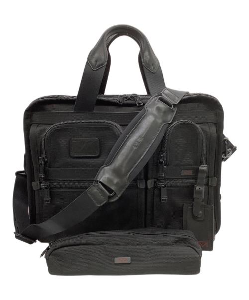 TUMI（トゥミ）TUMI (トゥミ) エクスパンダブルオーガナイザーブリーフケース ブラックの古着・服飾アイテム