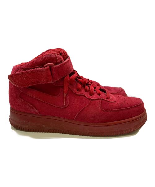 NIKE（ナイキ）NIKE (ナイキ) AIR FORCE 1 MID 07 レッド サイズ:US8.5の古着・服飾アイテム
