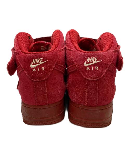 NIKE（ナイキ）NIKE (ナイキ) AIR FORCE 1 MID 07 レッド サイズ:US8.5の古着・服飾アイテム