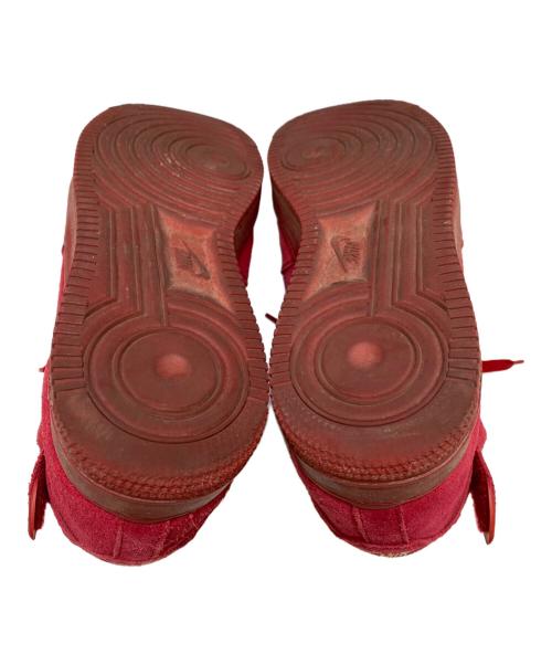 NIKE（ナイキ）NIKE (ナイキ) AIR FORCE 1 MID 07 レッド サイズ:US8.5の古着・服飾アイテム