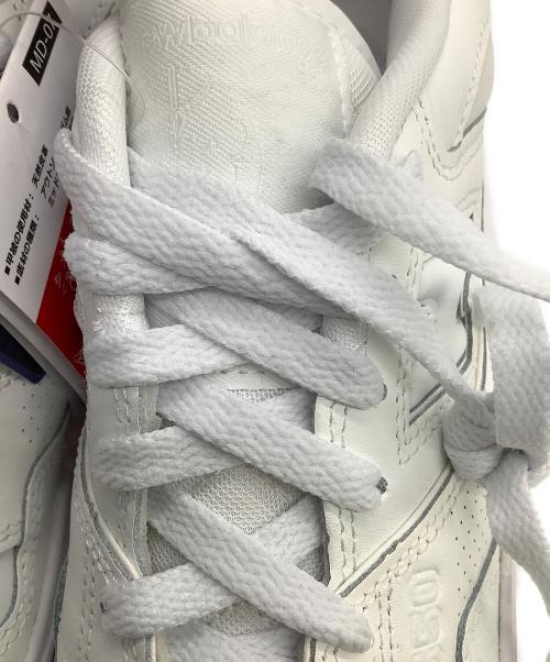 NEW BALANCE（ニューバランス）NEW BALANCE (ニューバランス) BB550 スニーカー ホワイト サイズ:23.5㎝の古着・服飾アイテム