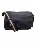 COACHコーチ）の古着「チャールズ メッセンジャーバッグ」｜ネイビー