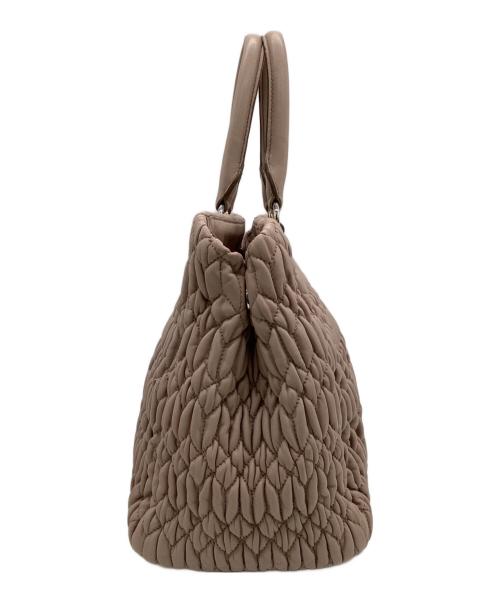 MIU MIU（ミュウミュウ）MIU MIU (ミュウミュウ) マテラッセ 2WAYバッグ ピンクの古着・服飾アイテム