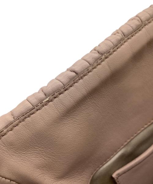 MIU MIU（ミュウミュウ）MIU MIU (ミュウミュウ) マテラッセ 2WAYバッグ ピンクの古着・服飾アイテム