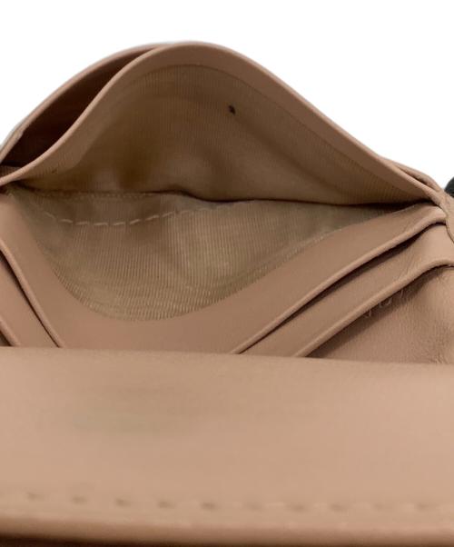 PRADA（プラダ）PRADA (プラダ) エピ 2つ折り財布 ベージュの古着・服飾アイテム