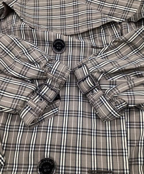 BURBERRY BLUE LABEL（バーバリー ブルー レーベル）BURBERRY BLUE LABEL (バーバリー ブルー レーベル) トレンチコート ブラウン サイズ:38の古着・服飾アイテム