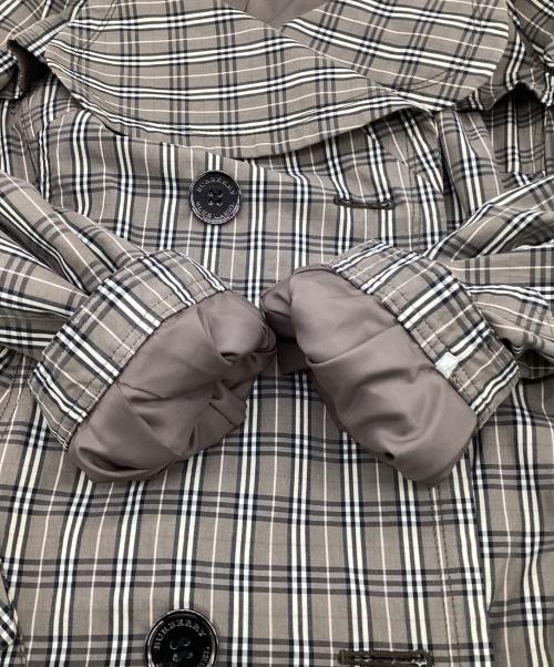 BURBERRY BLUE LABEL（バーバリー ブルー レーベル）BURBERRY BLUE LABEL (バーバリー ブルー レーベル) トレンチコート ブラウン サイズ:38の古着・服飾アイテム