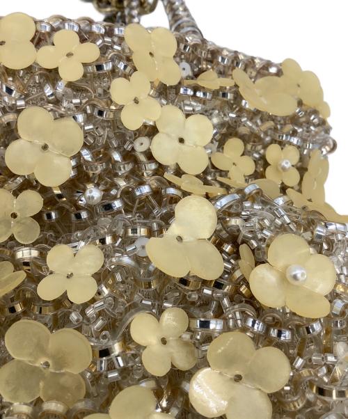 ANTEPRIMA（アンテプリマ）ANTEPRIMA (アンテプリマ) FIORI PERLATI（フィオーリ ペルラーティ）ハンドバッグ イエローの古着・服飾アイテム