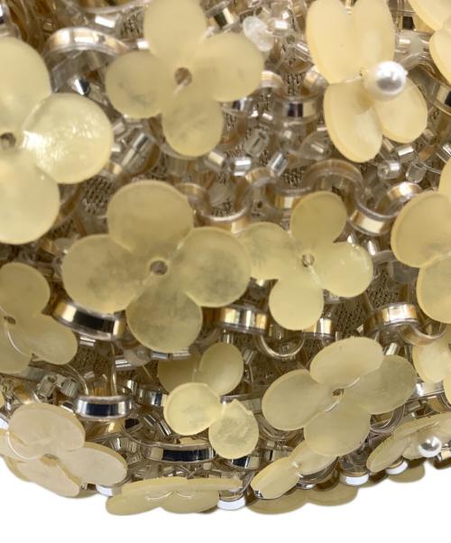 ANTEPRIMA（アンテプリマ）ANTEPRIMA (アンテプリマ) FIORI PERLATI（フィオーリ ペルラーティ）ハンドバッグ イエローの古着・服飾アイテム