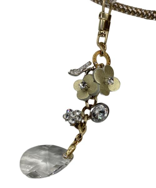 ANTEPRIMA（アンテプリマ）ANTEPRIMA (アンテプリマ) FIORI PERLATI（フィオーリ ペルラーティ）ハンドバッグ イエローの古着・服飾アイテム